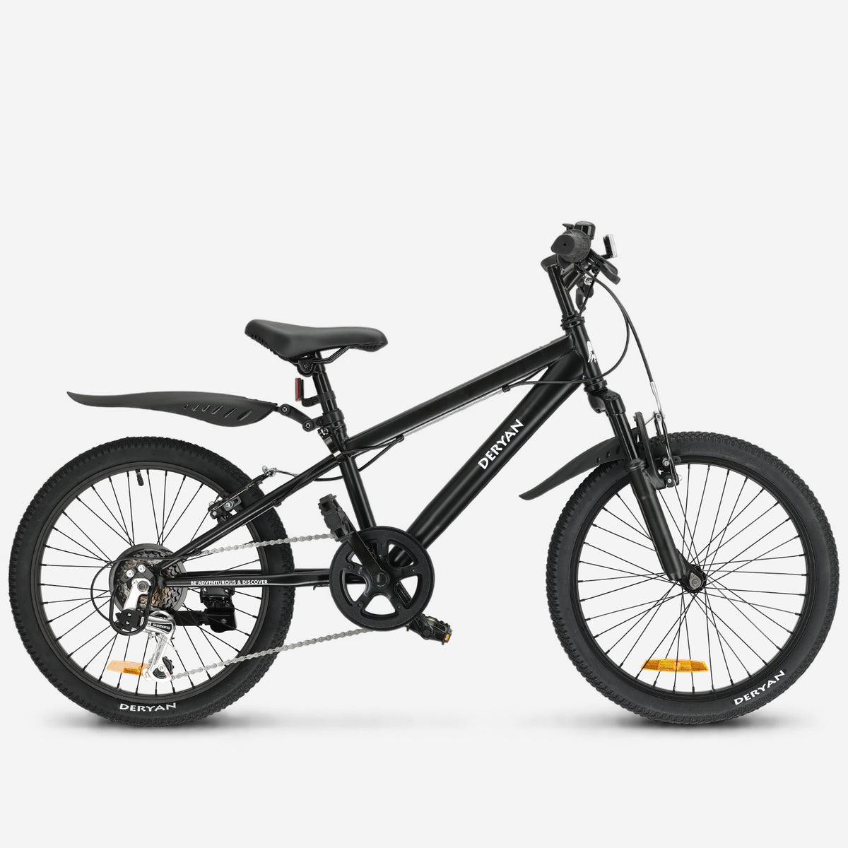 Kinder Mountainbike 20 Inch - Zwart