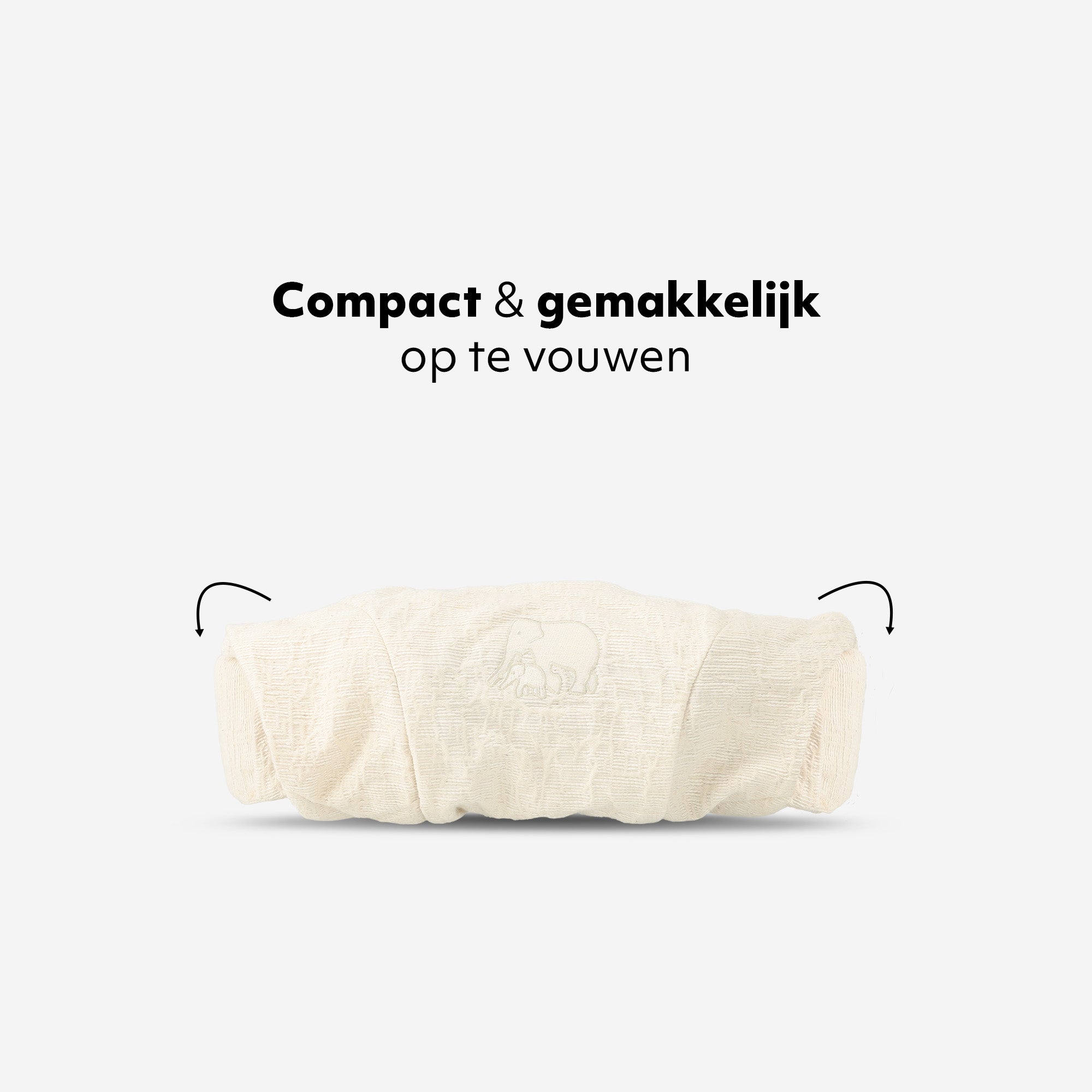 Draagzak Nova Soft Knit Cream