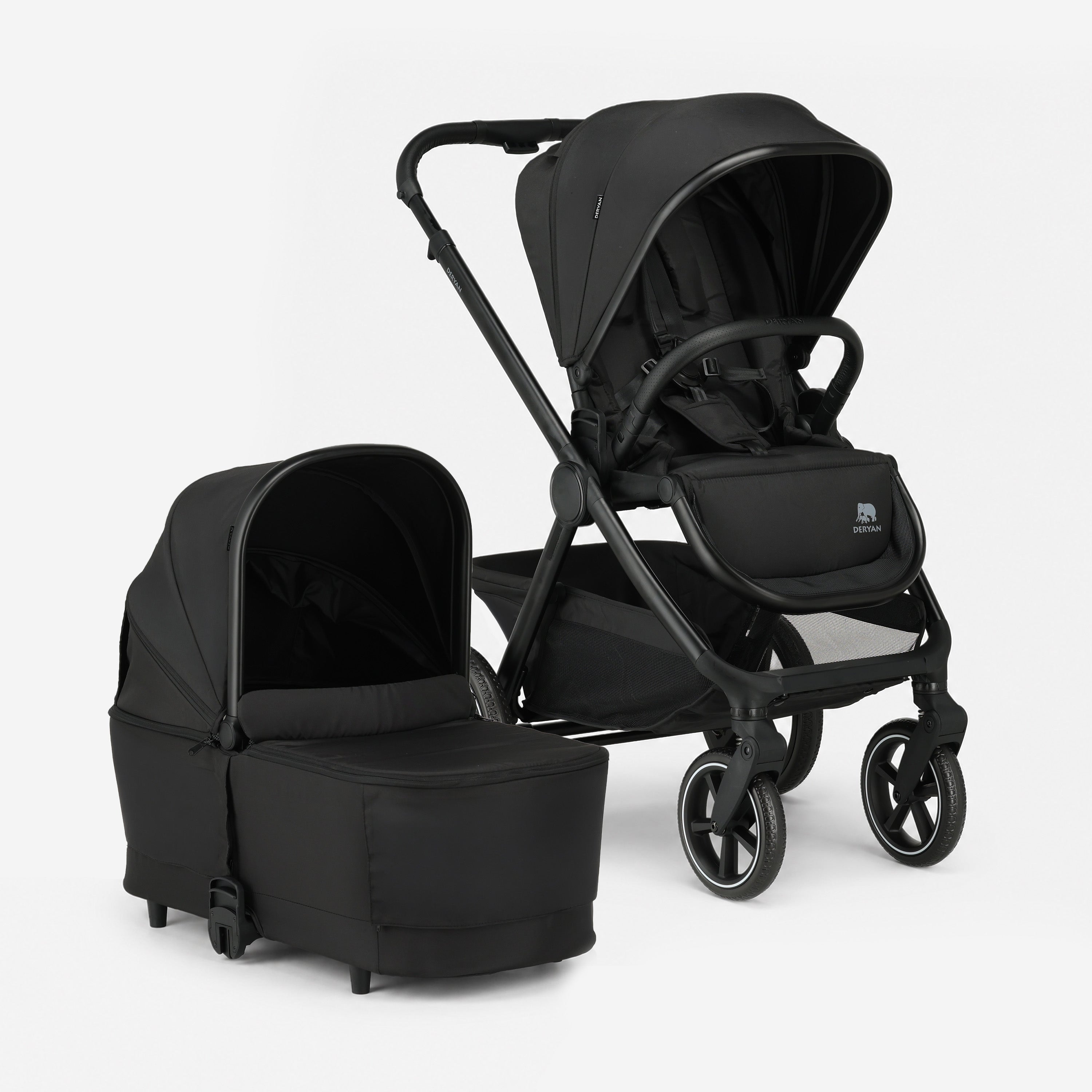 Naya 2-in-1 Kinderwagen Zwart