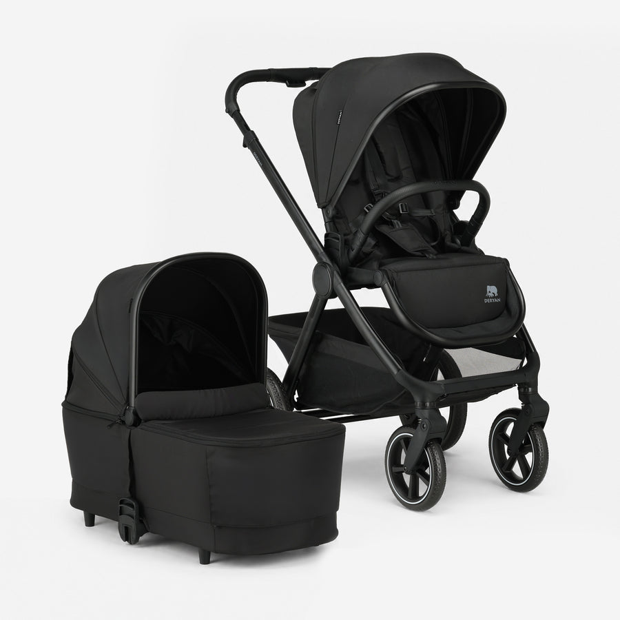Naya 2-in-1 Kinderwagen Zwart
