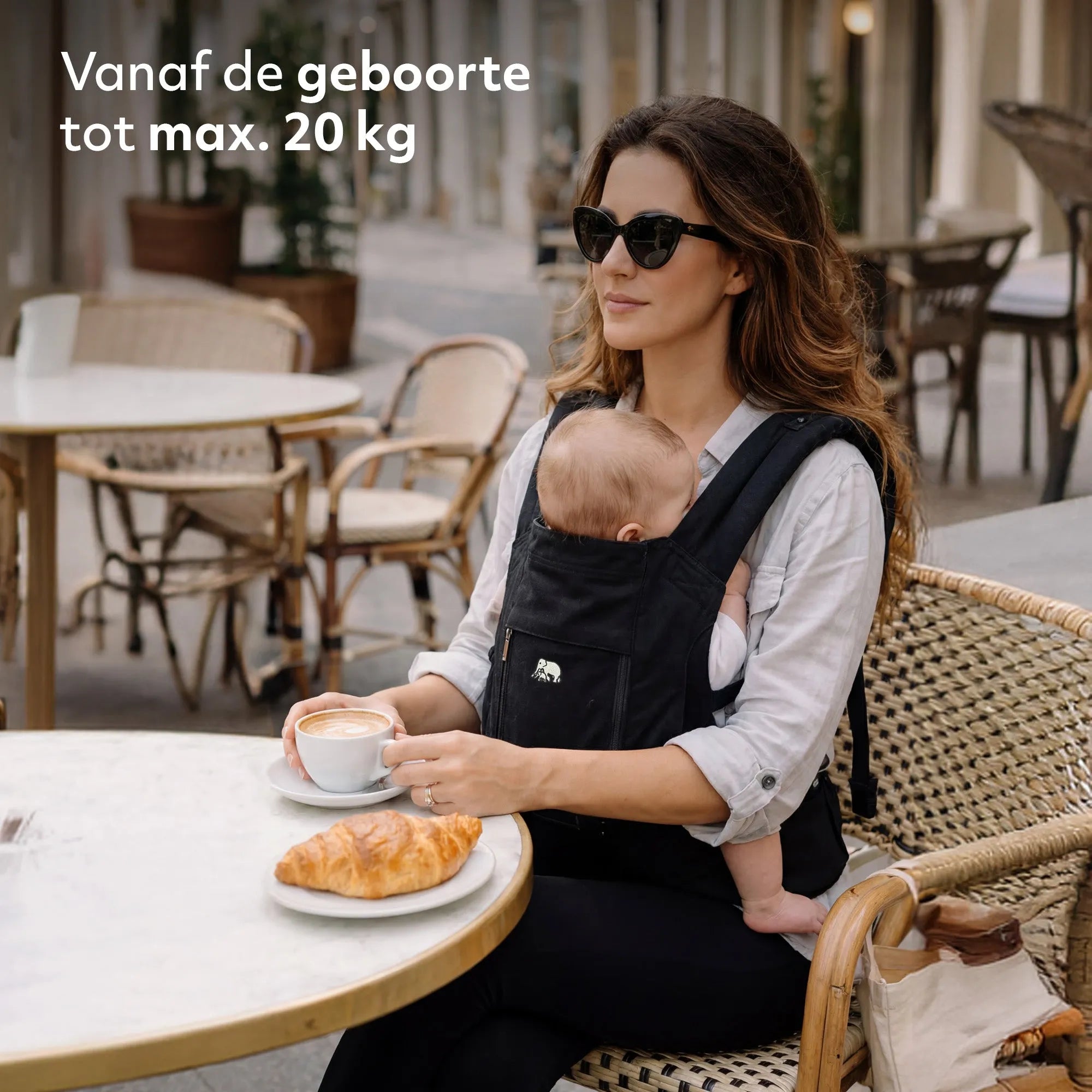 Pack Luxe Draagzak Zwart