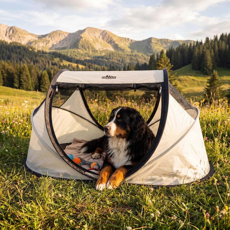 Dogs & Cats Pop-Up Hondenren met Extra Dik Gaas - Large