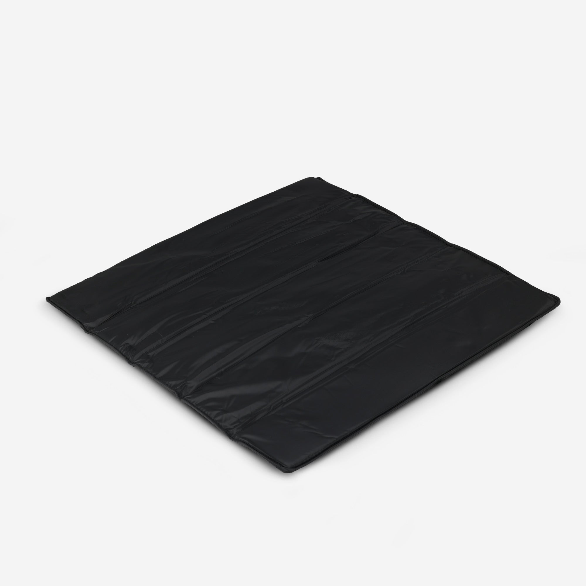 Inklapbare Kinderbox 100x100 cm - Met Verschoonblad en Bodemverhoger - Zwart