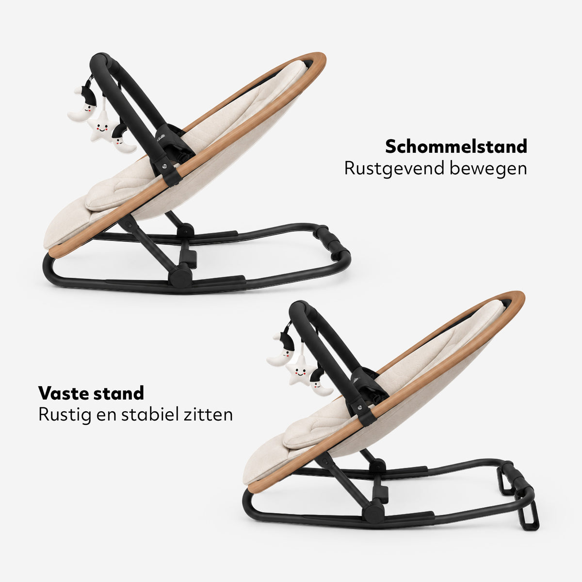 Vippestol Rocker Creme