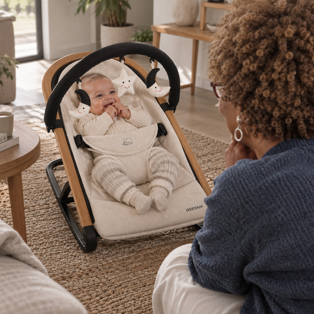 Vippestol Rocker Creme