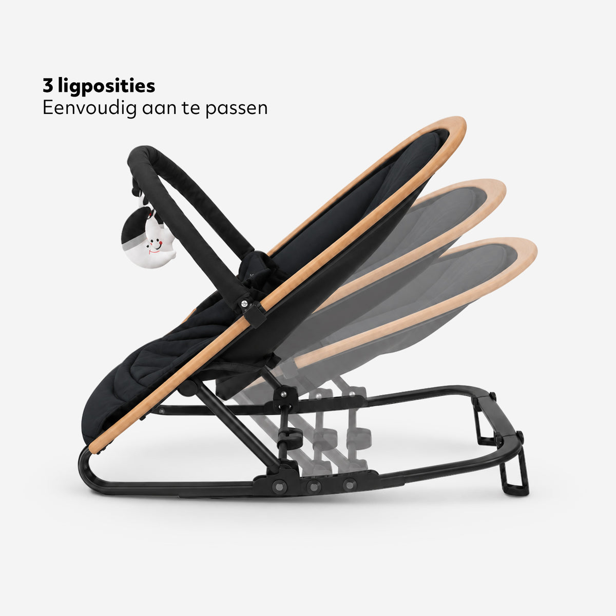 Vippestol Rocker Sort
