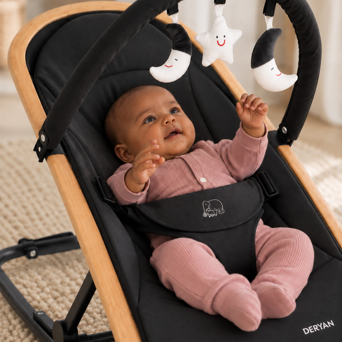 Vippestol Rocker Sort