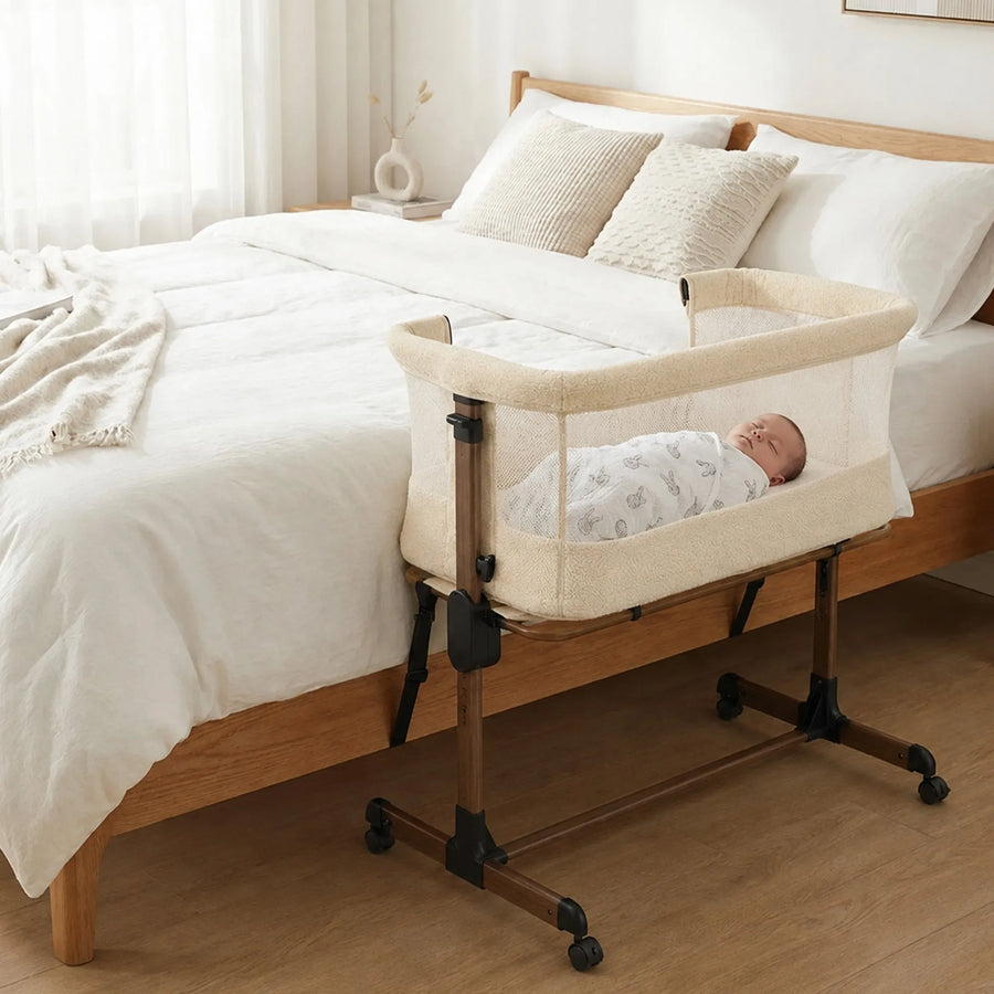 Co-Sleeper Snoozy Wieg - Teddy Nougat