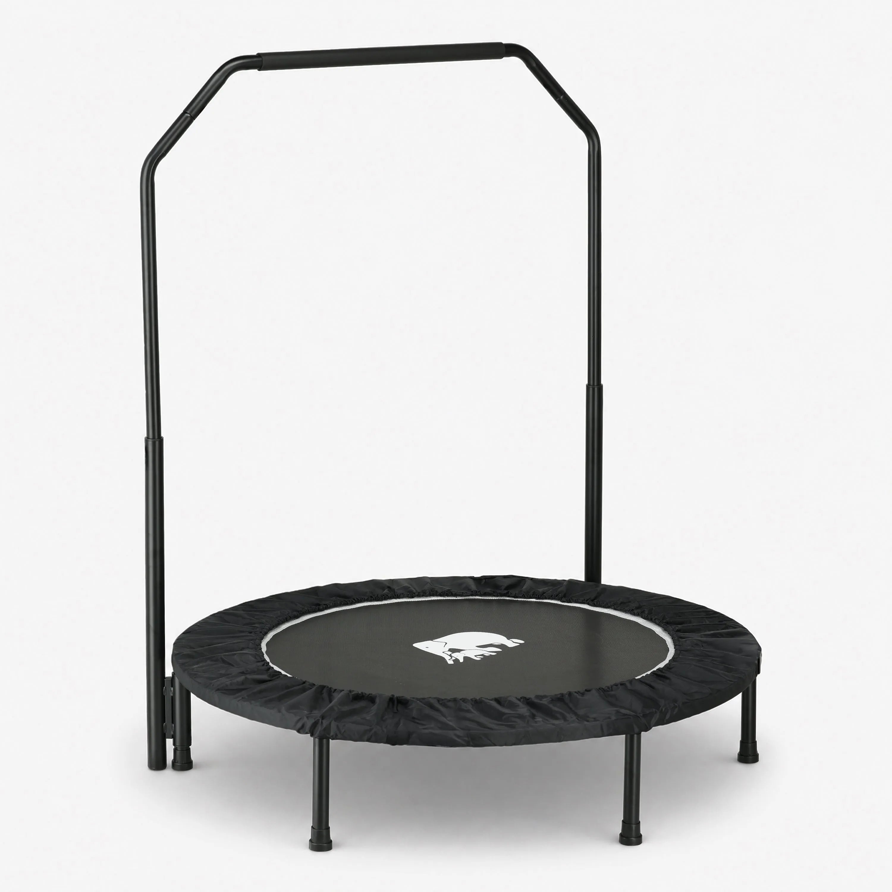 Opvouwbare Fitness Trampoline 100 cm met Handvat - Zwart
