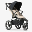 Bolt hardloop kinderwagen crème compact ontwerp bedoeld voor joggen met kind
