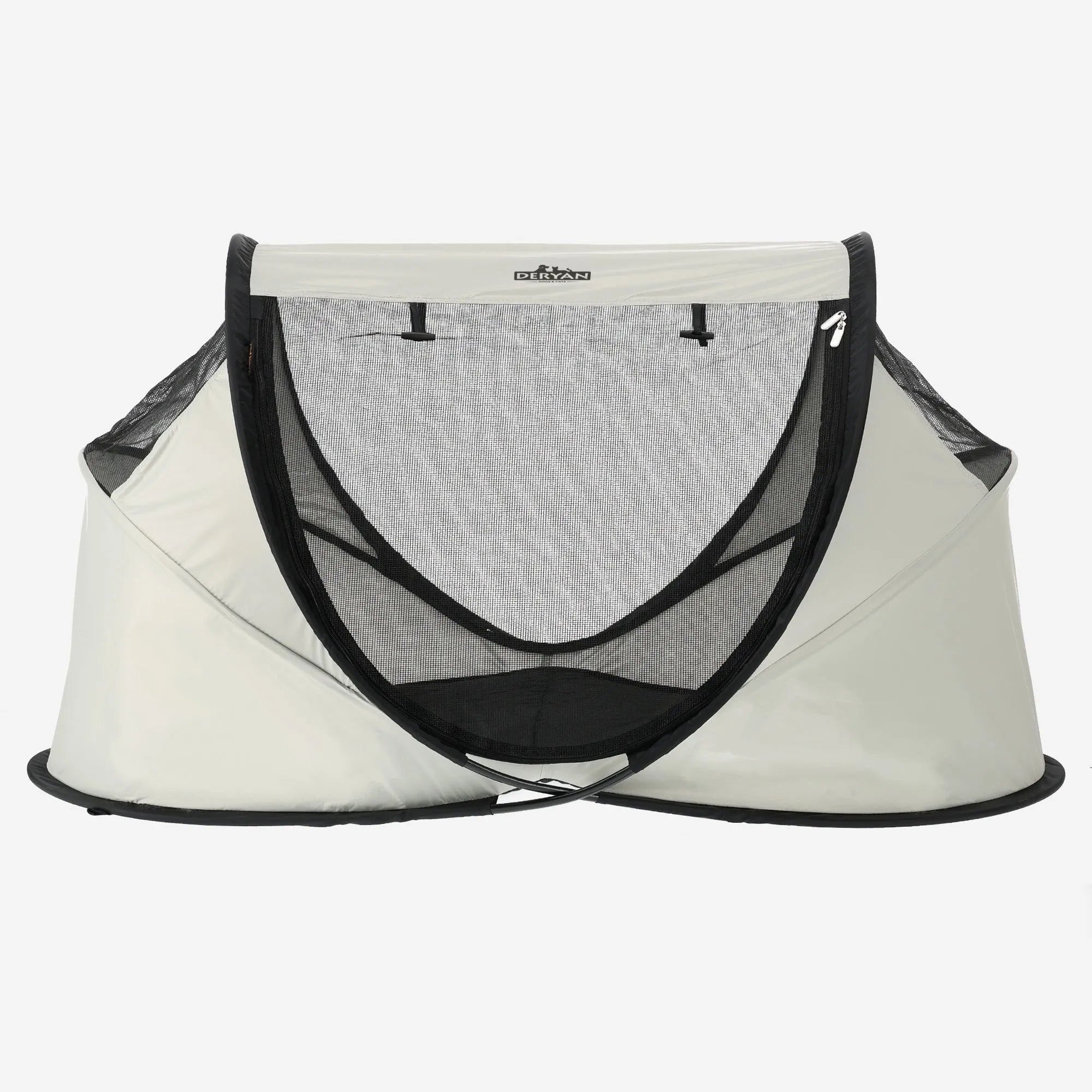 Deryan Dogs & Cats Pop-Up Pet Travel-Cot Large met opvouwbaar pop-up systeem en extra dik gaas