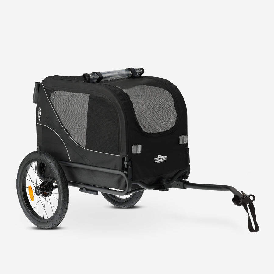 Hondenfietskar 2-in-1 – Opvouwbaar – Tot 20kg – Geschikt voor E-bikes