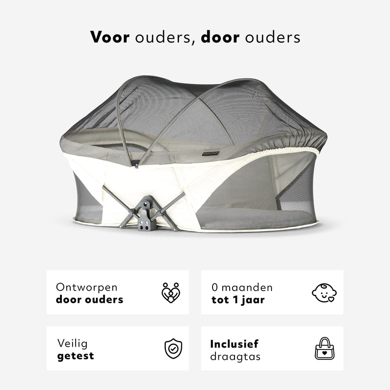 Infant Deluxe BabyBox Campingbedje - Cream