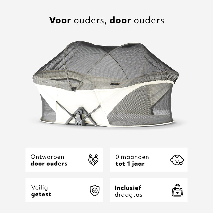 Infant Deluxe BabyBox Campingbedje - Cream