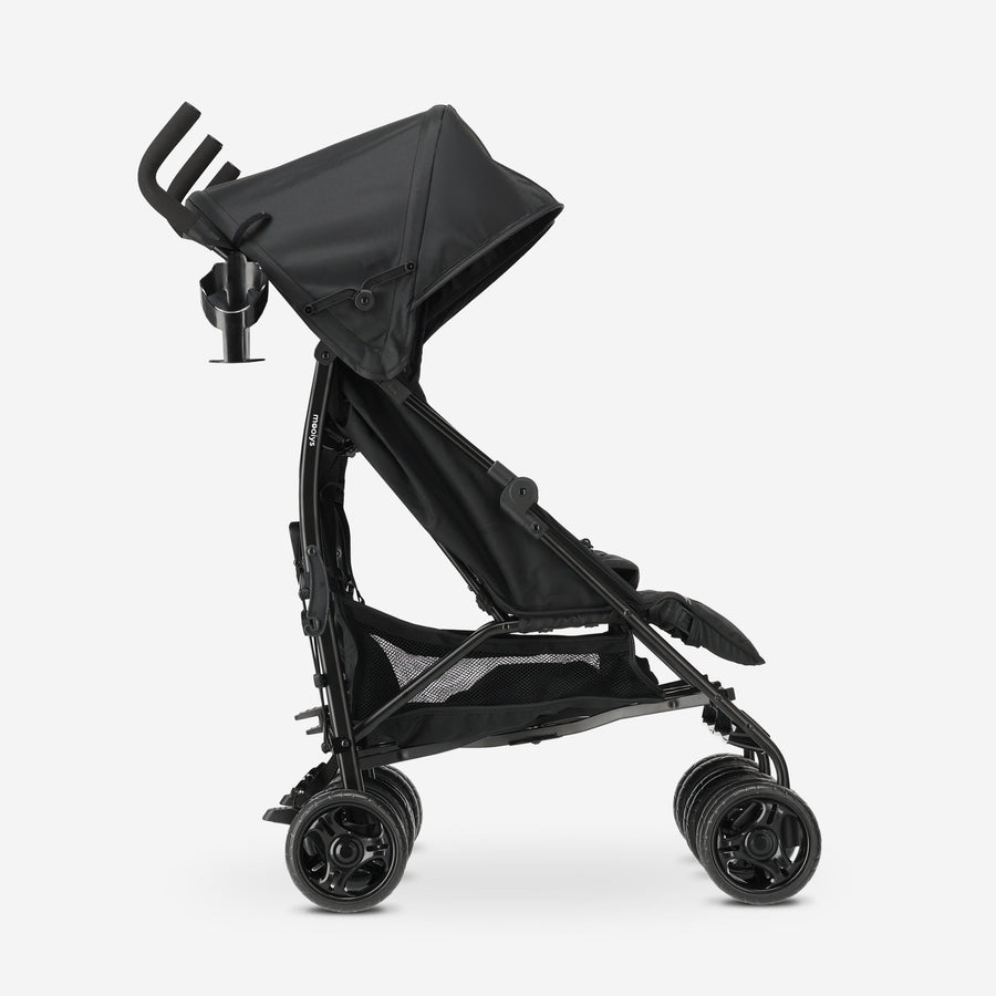 Miles Duo Buggy - Tweeling Buggy - Lichtgewicht dubbele buggy - Zwart