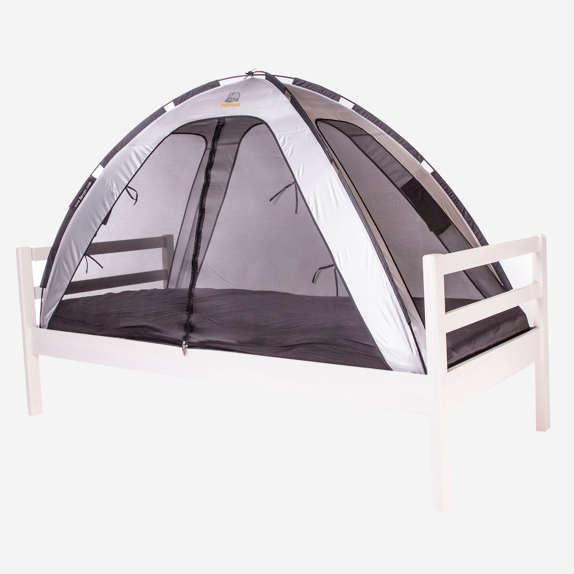 Bedtent Zilver 200x90 cm