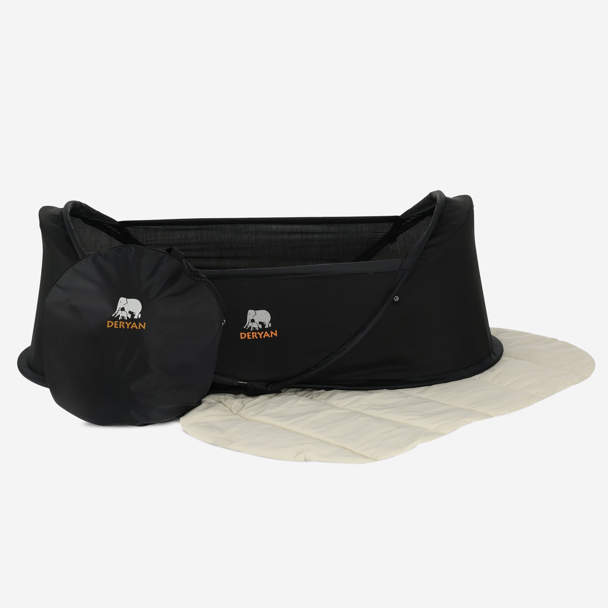 Infant Campingbedje - Zwart