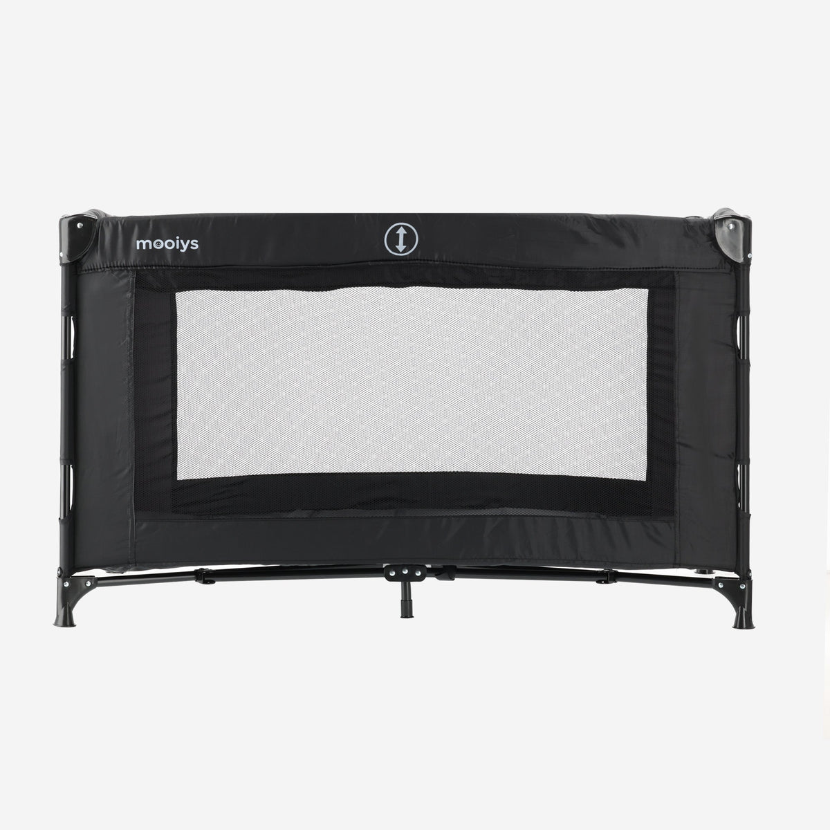 Mooiys Campingbed 120x60cm - Zwart