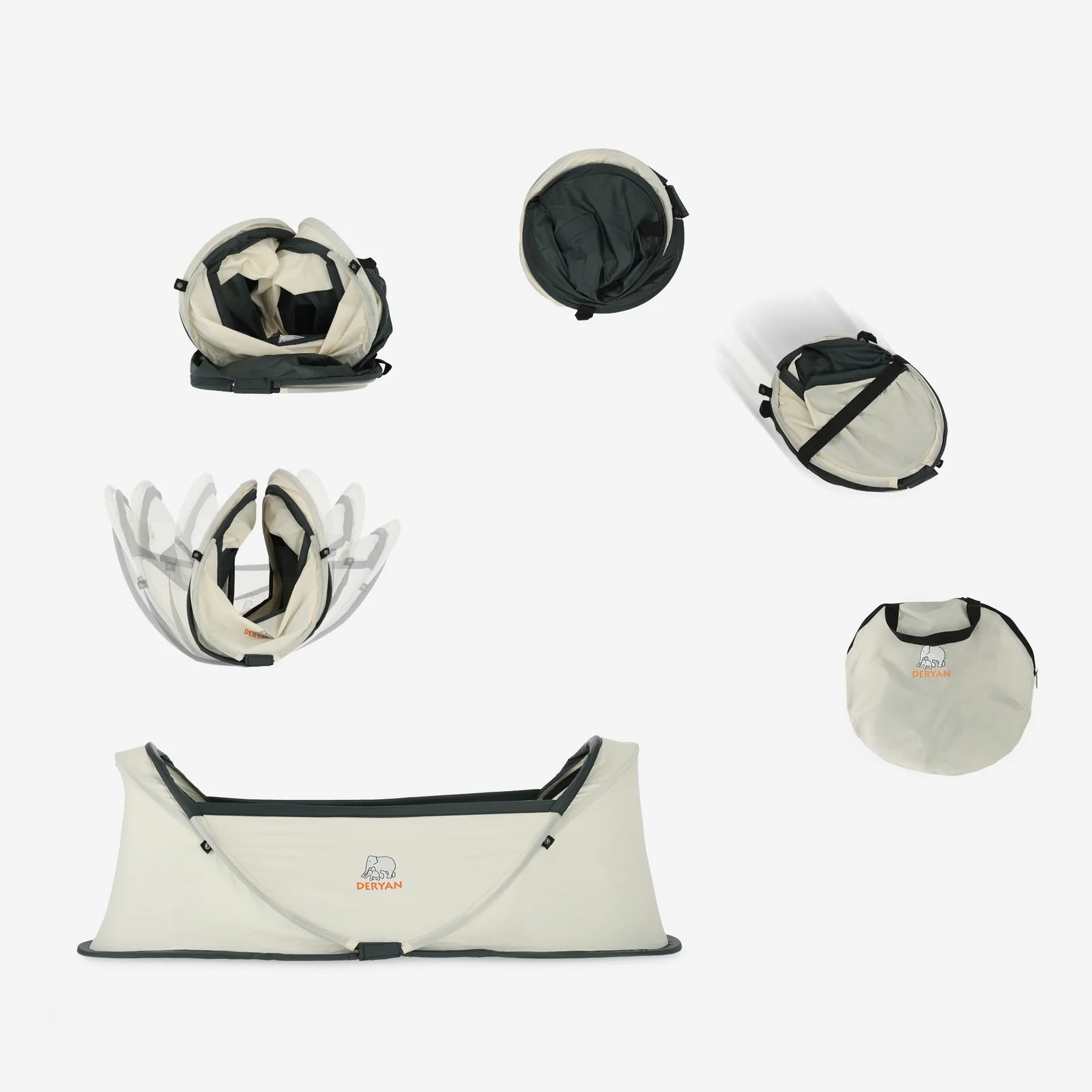 Infant Campingbedje - Cream