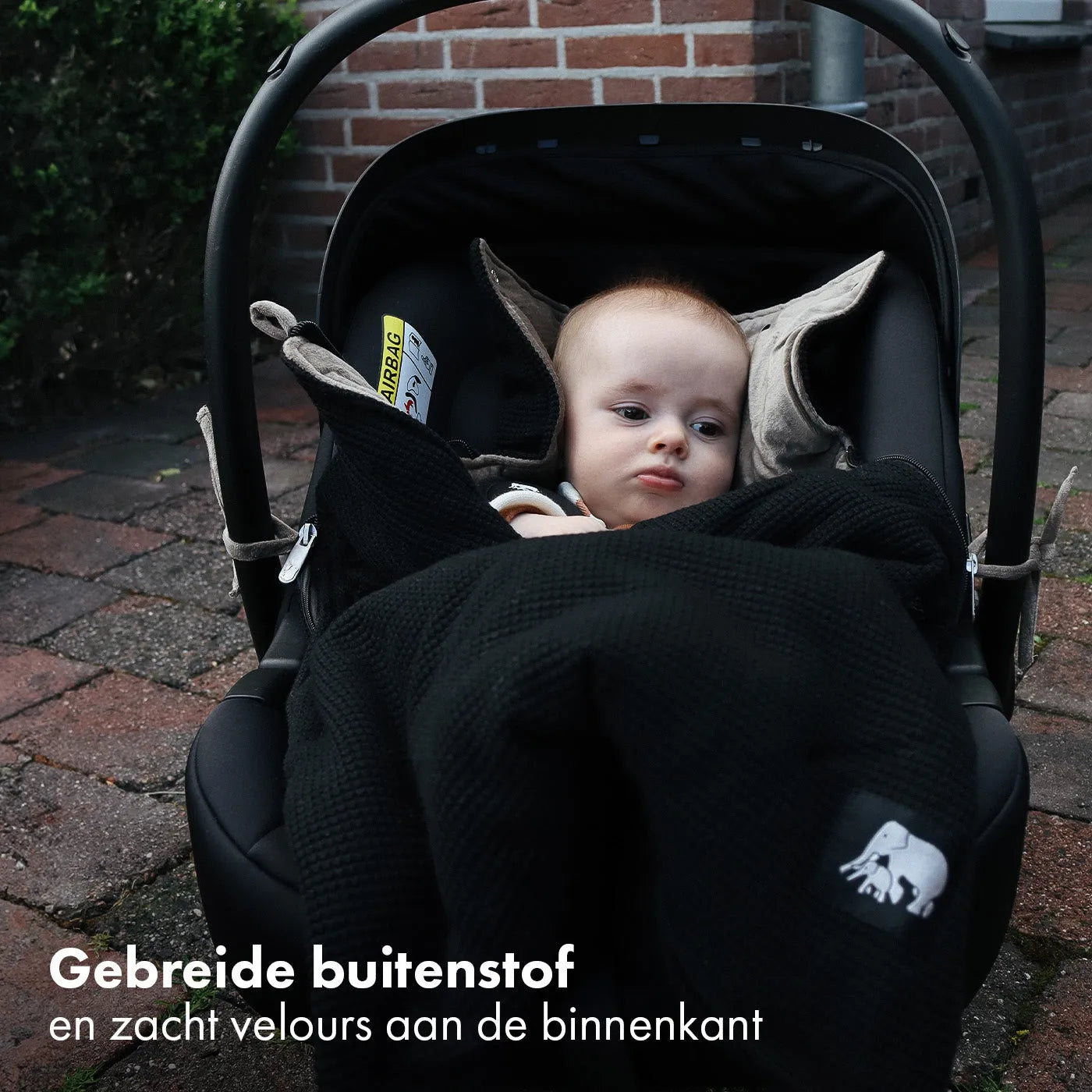 Voetenzak Zwart