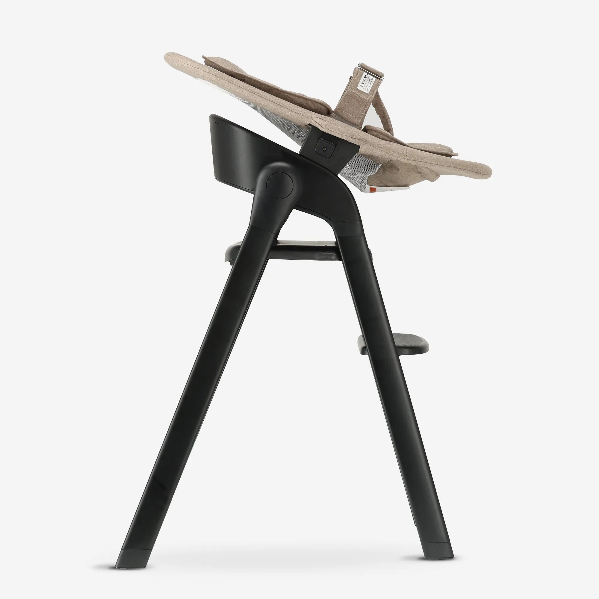 Deryan Luxe Kinderstoel met Bouncer - Zwart/Nougat