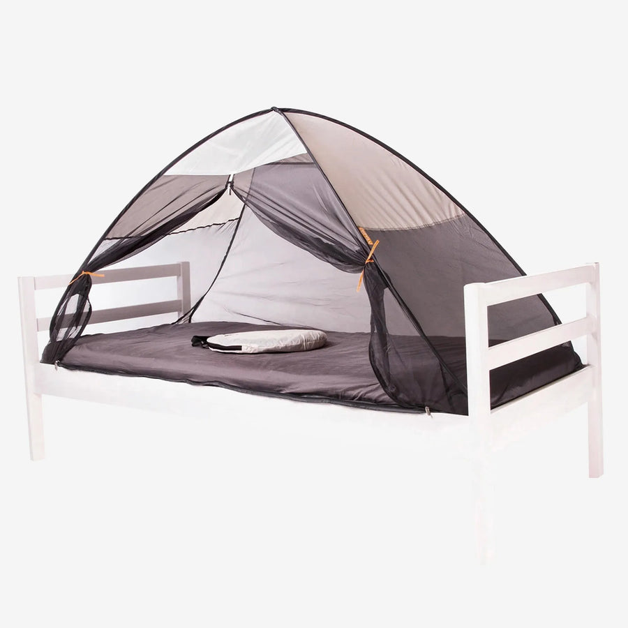 Bedtent pop-up Cream 200x90