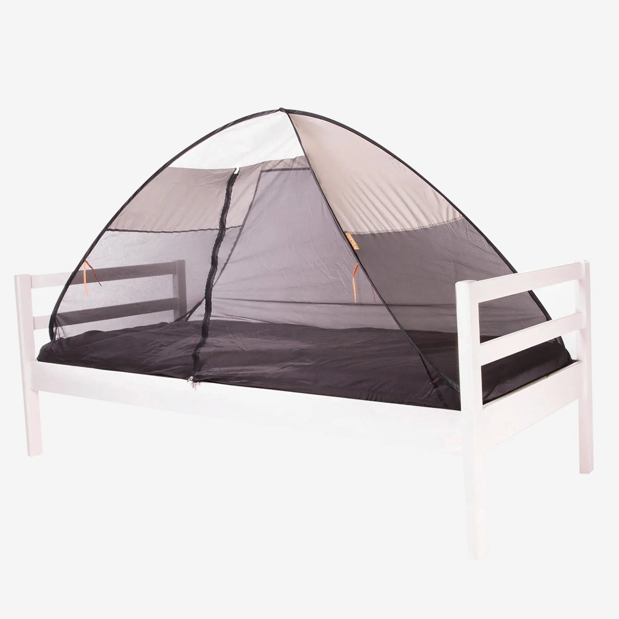 Bedtent pop-up Cream 200x90