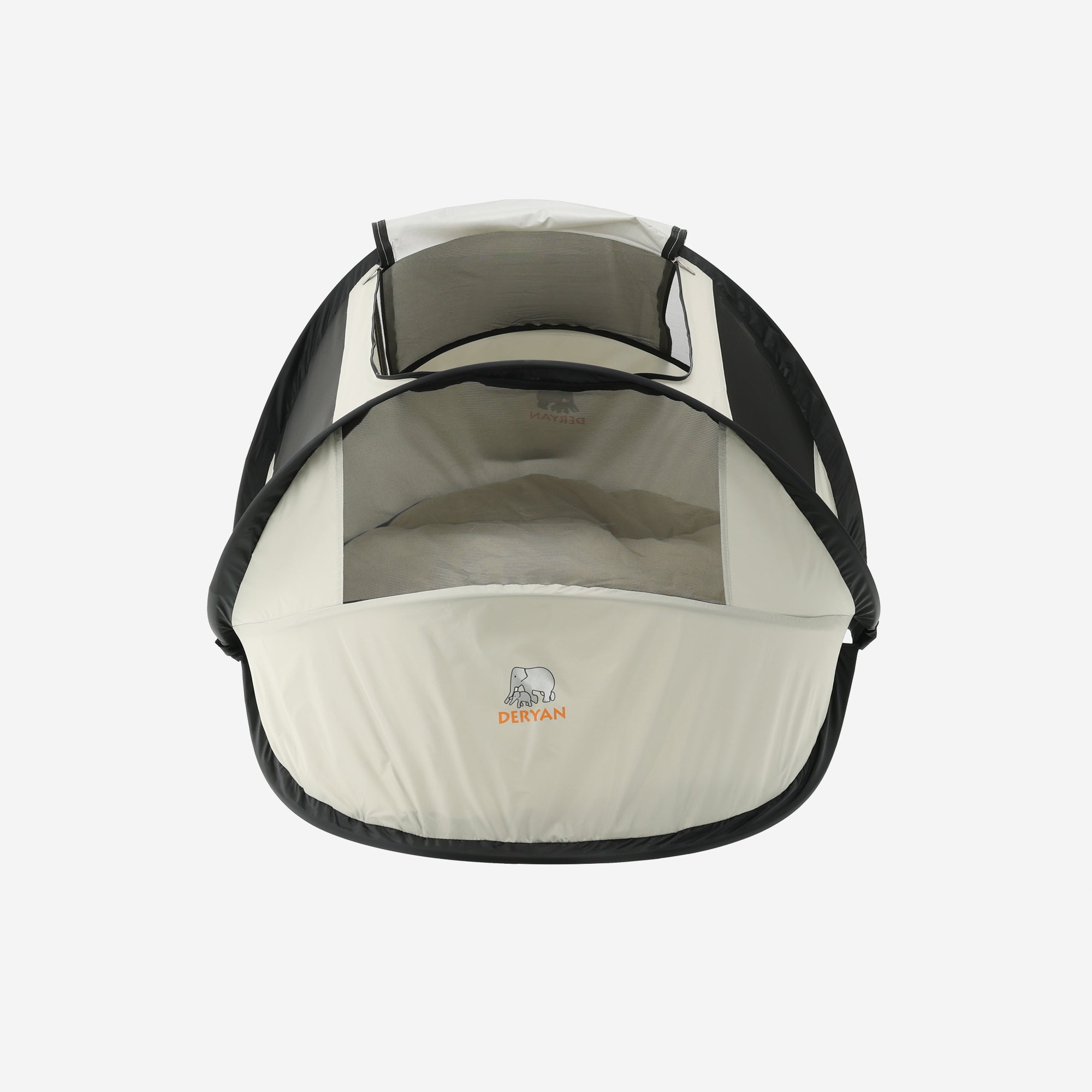 BabyBox baby tentje Campingbedje + katoenen dekje - Ivory