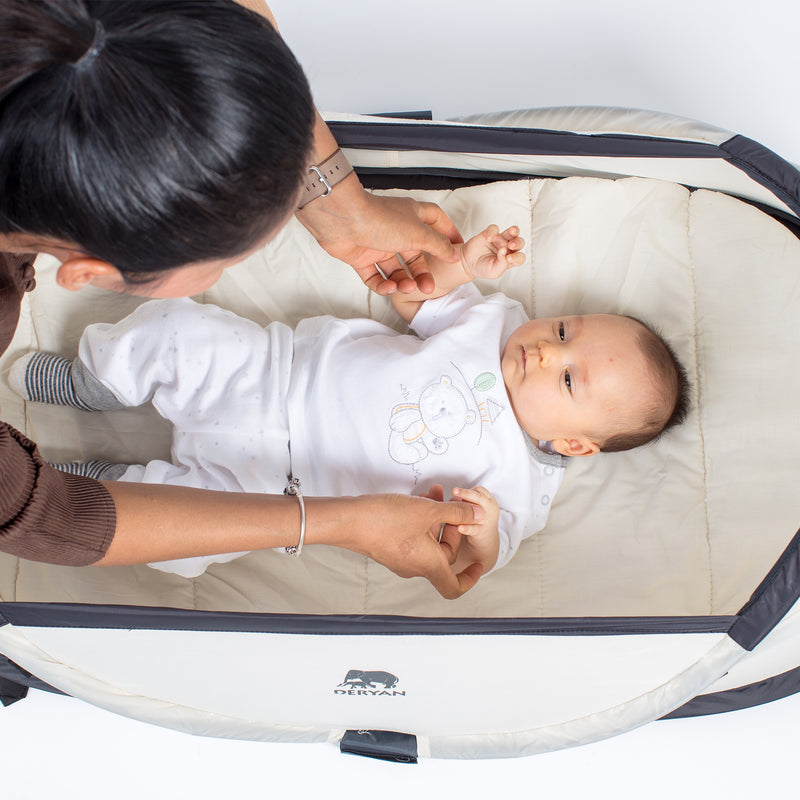 Infant Campingbedje - Cream