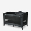Luxe Campingbed Inclusief transporttas - Inclusief verschoonblad -Inclusief bodemverhoger Zwart