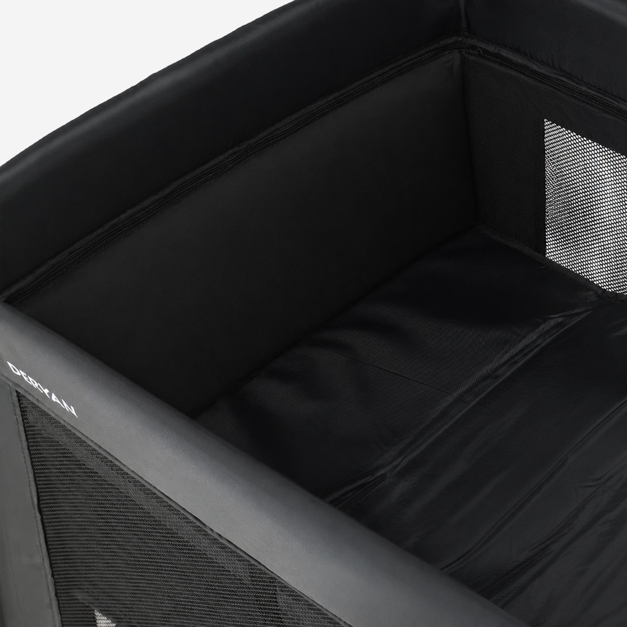 Luxe Campingbed Inclusief transporttas - Inclusief verschoonblad -Inclusief bodemverhoger Zwart