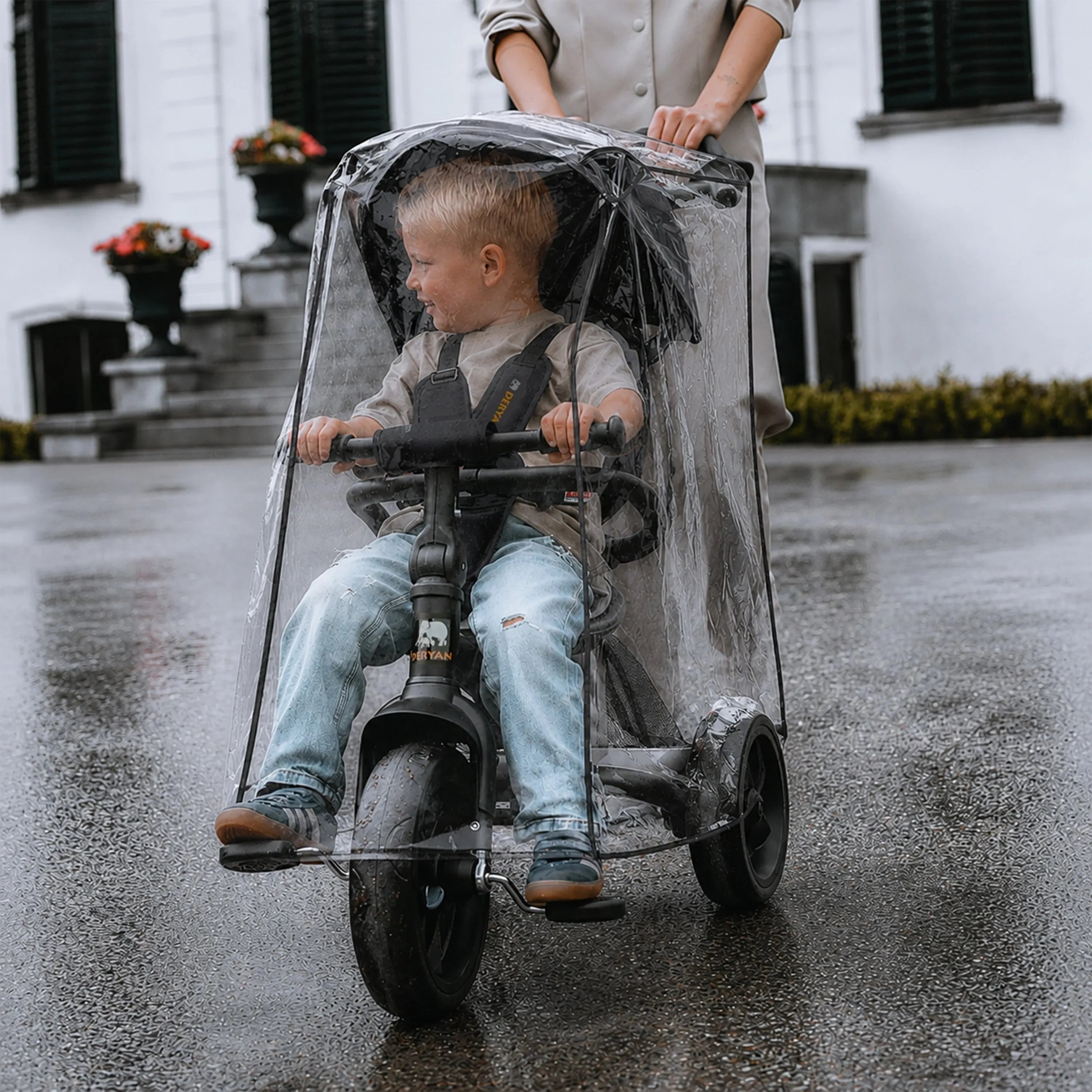 Universele Driewieler Regenhoes (Qplay)