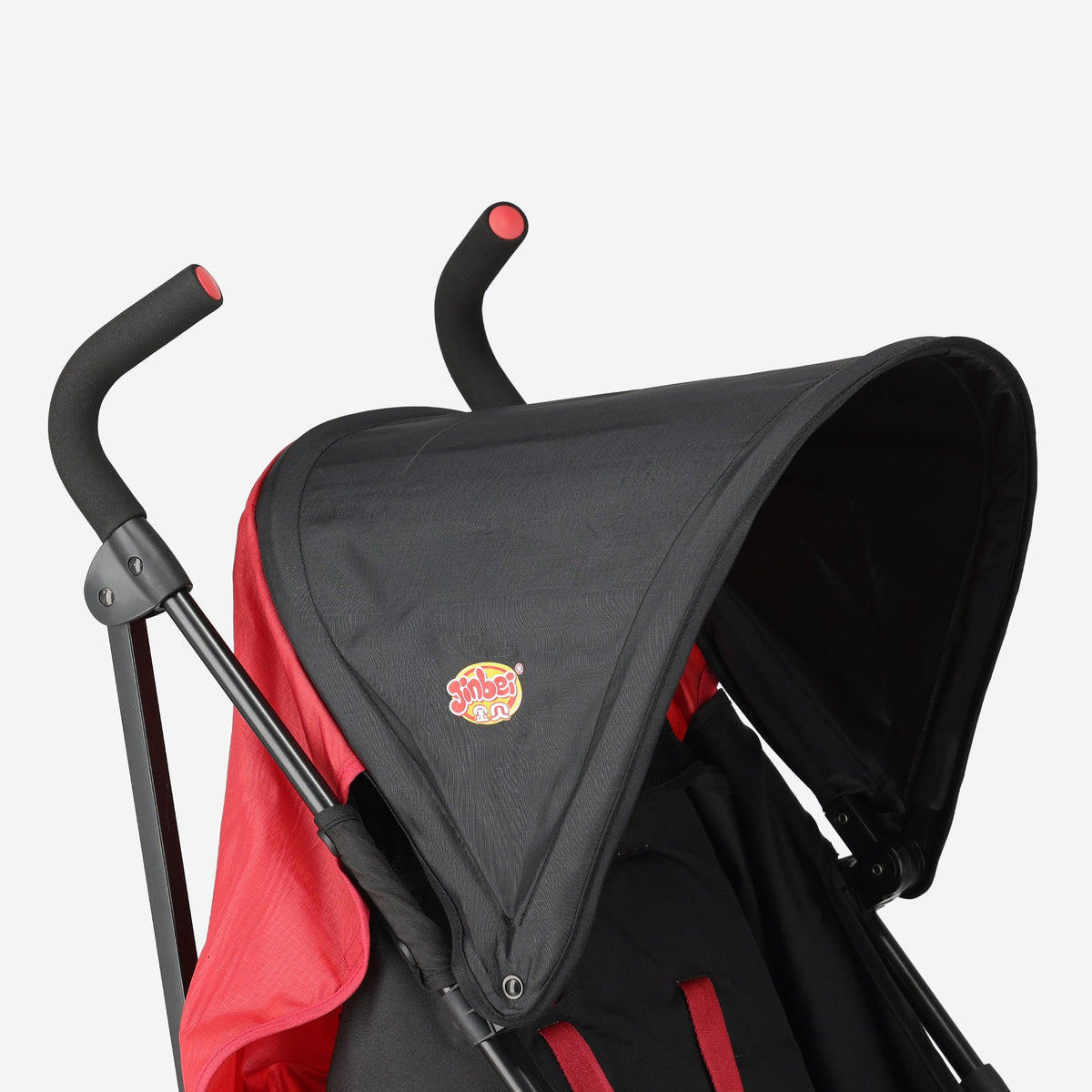 Paraplu Buggy - Verstelbare Buggy - Tot 15 kg - Grijs/Rood