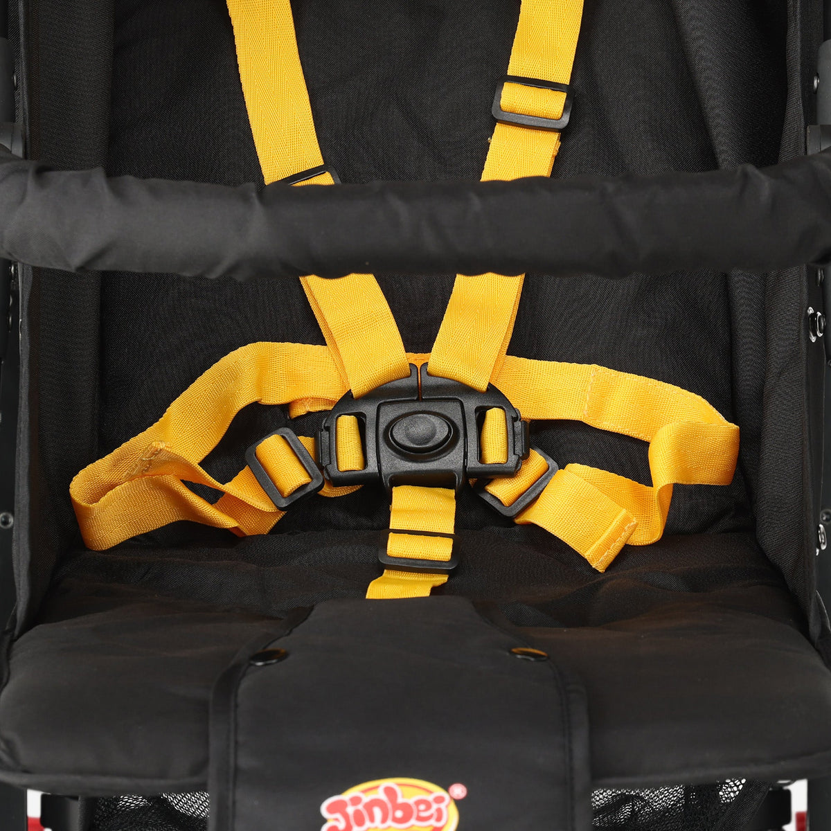 Paraplu Buggy - Verstelbare Buggy - Tot 15 kg - Grijs/Geel