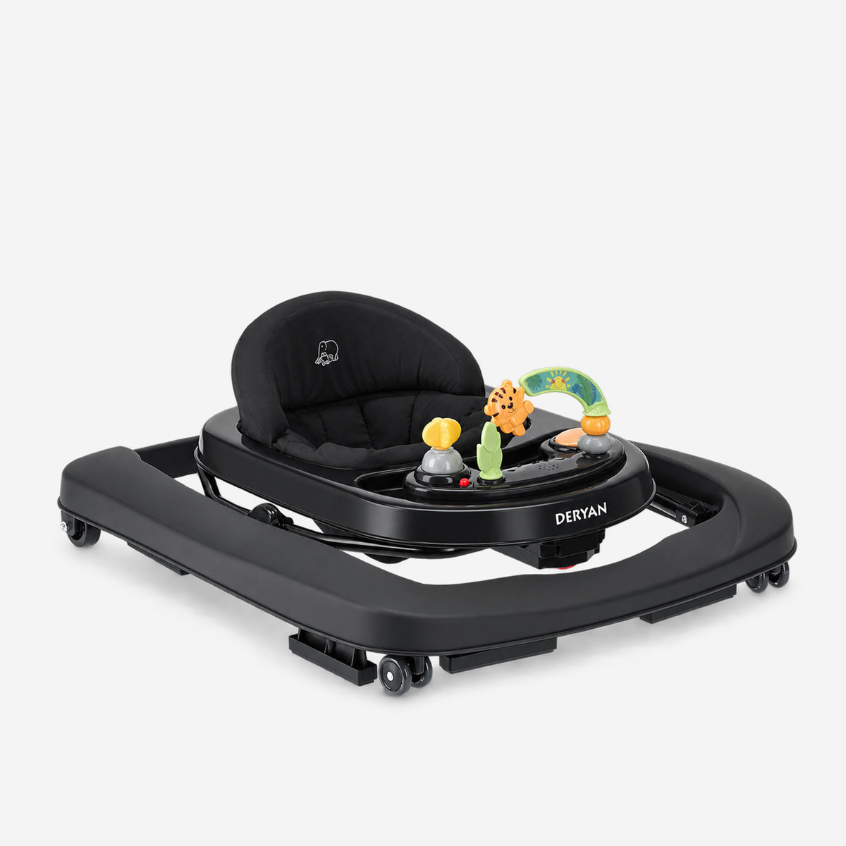 2-in-1 Loopstoel Zwart
