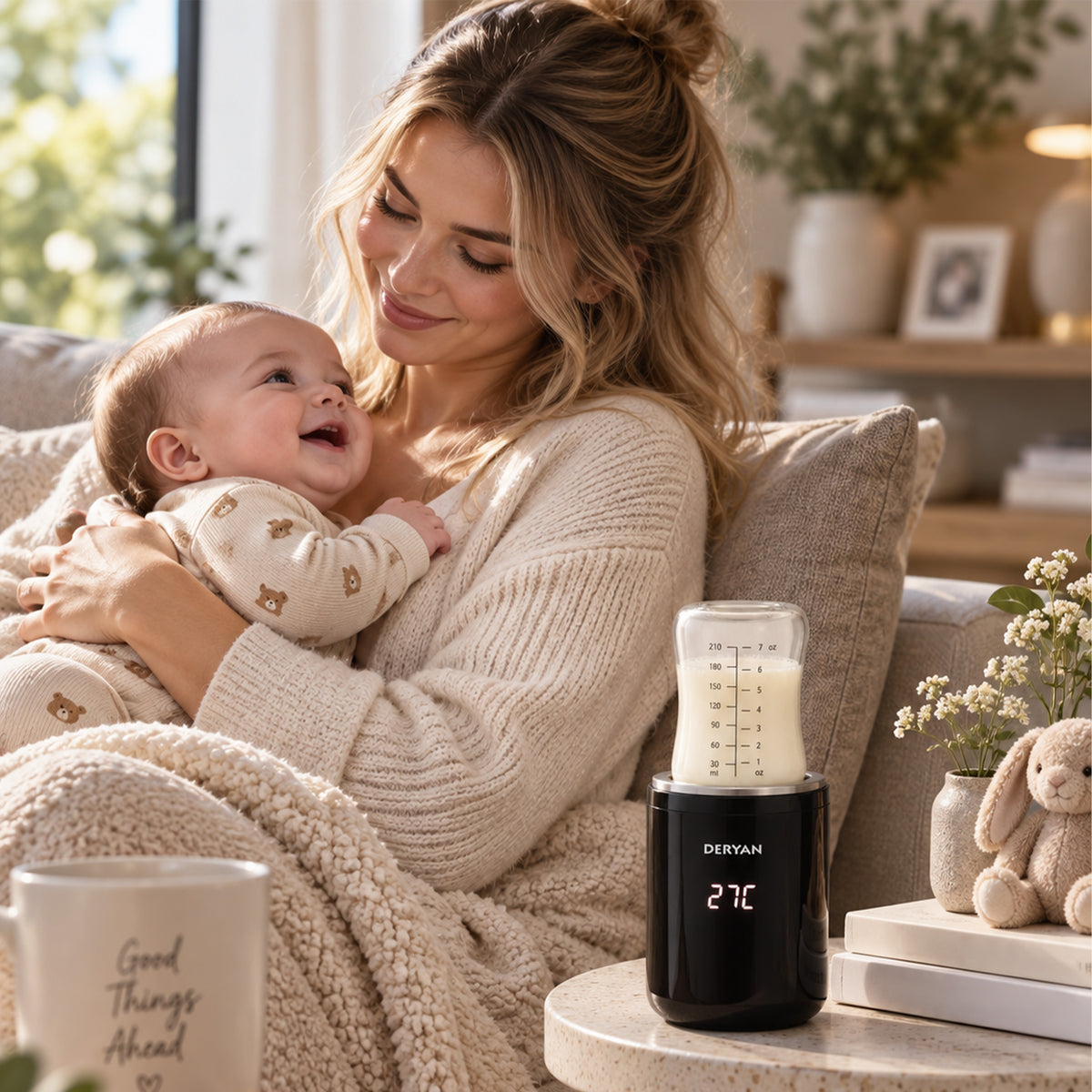 Bottle-In Flessenwarmer - Zwart