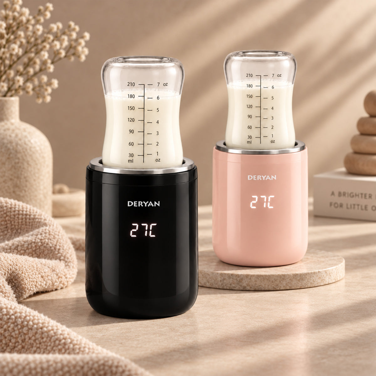Bottle-In Flessenwarmer - Zwart