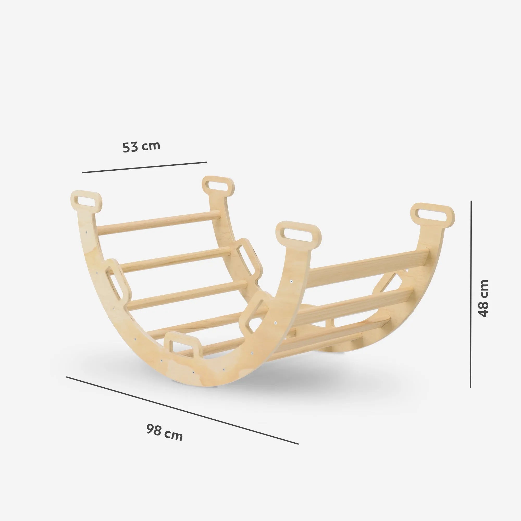 Luxe Houten Klimboog met Kussen