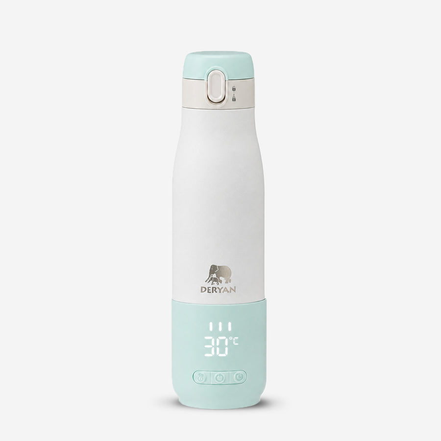 Draadloze Flessenwarmer 350 ml - Mint