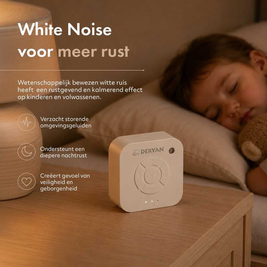 Luxe White Noise Machine Baby - Witte Ruis Apparaat
