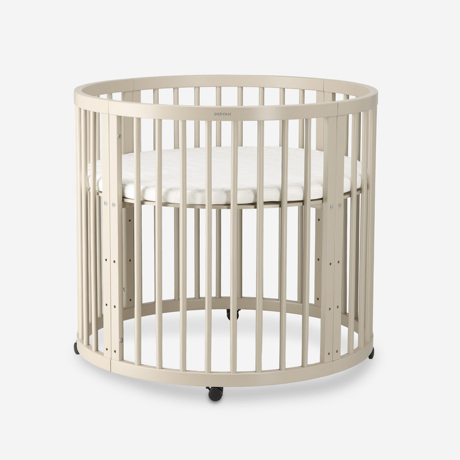 Willow Houten Ronde Box inclusief matras - Sand