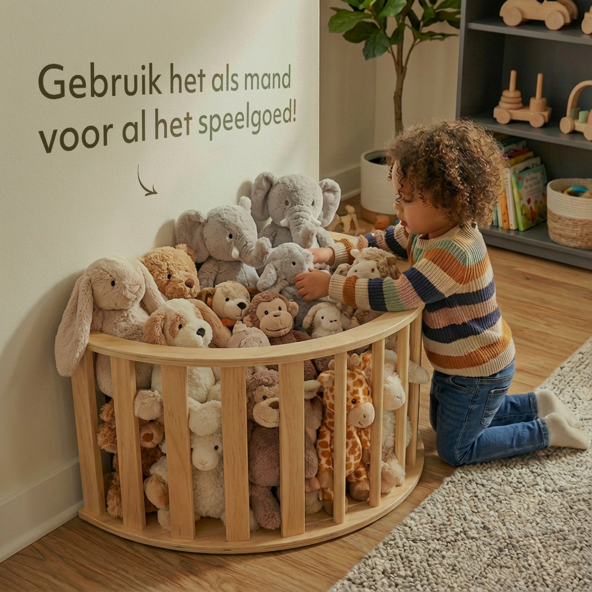 Multifunctionele Klimboog - 5 in 1 model - Speelboog - Klimrek - Speeltoestel - Inclusief Kussen - Tekentafel - Hout