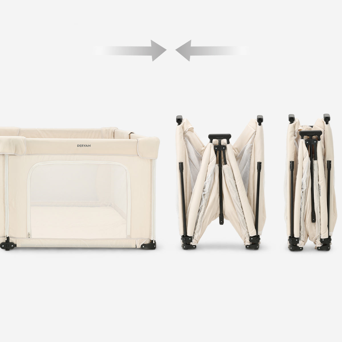 Opvouwbare Kinderbox XL - Cream
