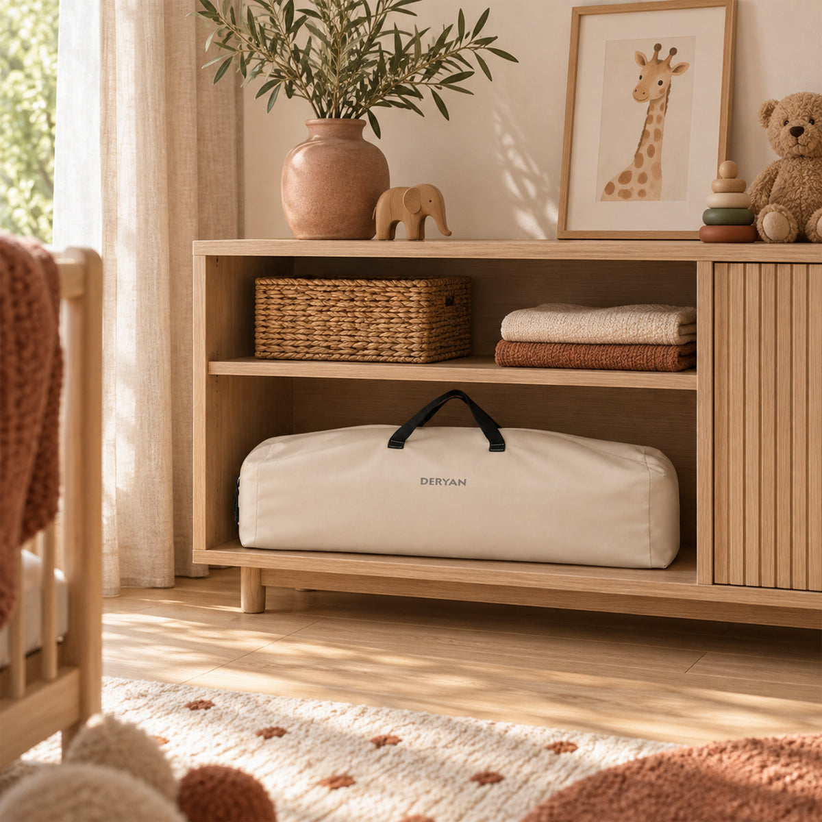 Opvouwbare Kinderbox XL - Cream