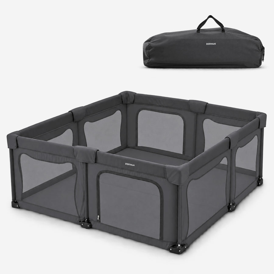 Opvouwbare Kinderbox XL - Grijs