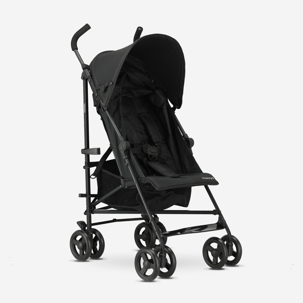 Mooiys Zeke Buggy Paraplu Buggy - 5-Punts Gordel - Geschikt voor Kinderen tot 22 kg - Zwart