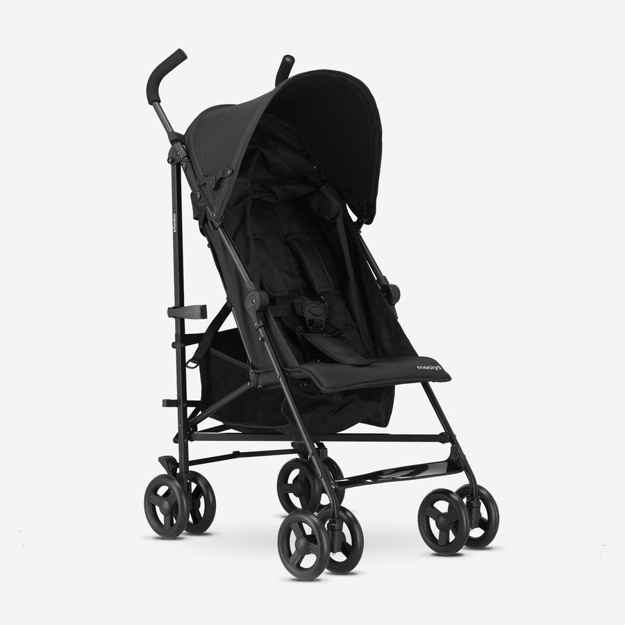 Mooiys Zeke Buggy Paraplu Buggy - 5-Punts Gordel - Geschikt voor Kinderen tot 22 kg - Zwart