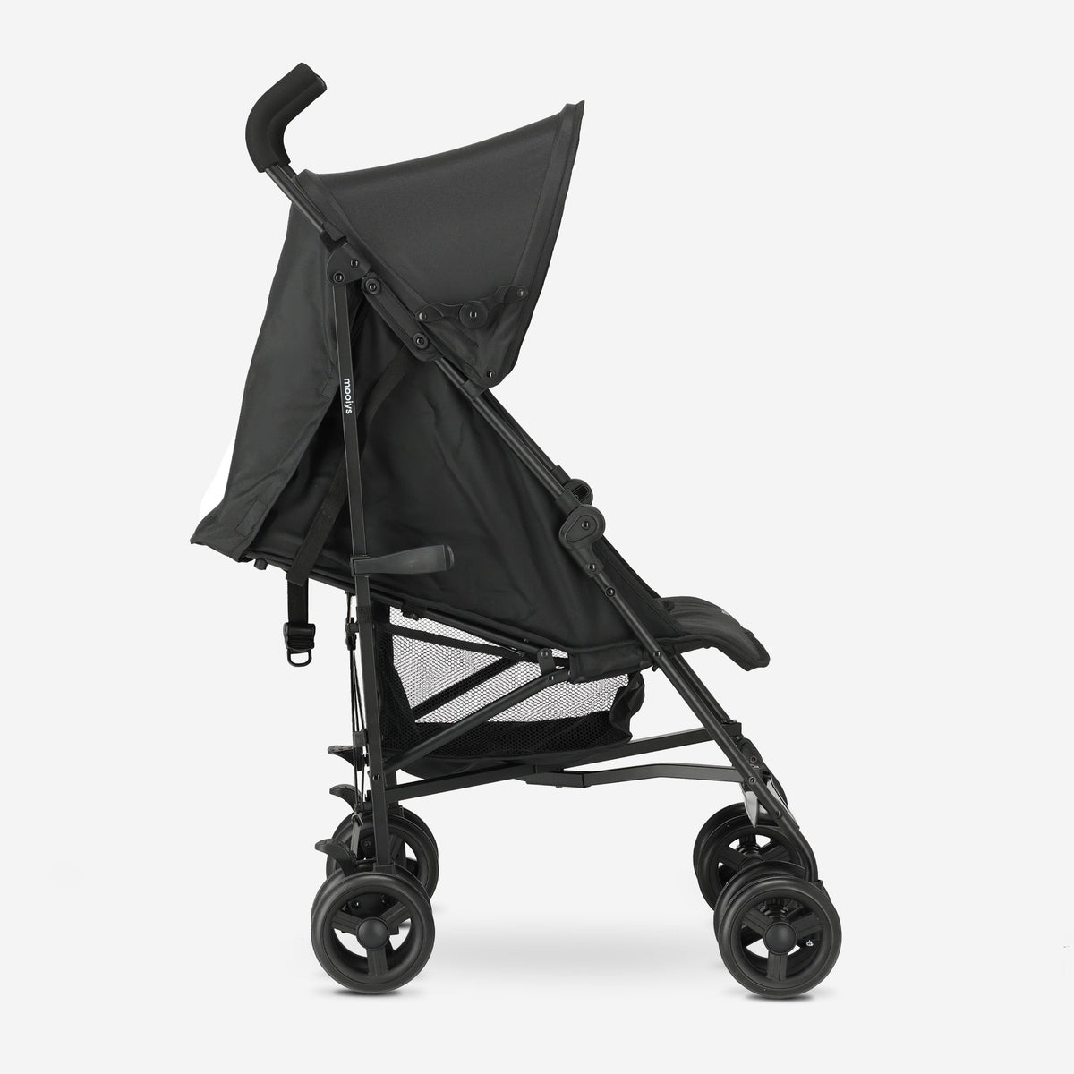 Mooiys Zeke Buggy Paraplu Buggy - 5-Punts Gordel - Geschikt voor Kinderen tot 22 kg - Zwart