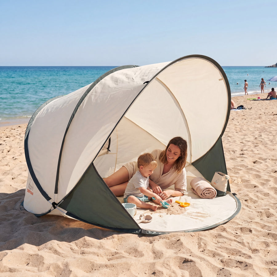 Strandtent XXL Cream