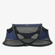 Baby Luxe Navy pop-up reisbed met muggennet zelfopblaasbaar matras en draagtas geschikt 0 tot 2,5 jaar